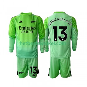 Arsenal Kepa Arrizabalaga 13 Voetbalshirts Doelman Kind Uit 2025-26 - LS